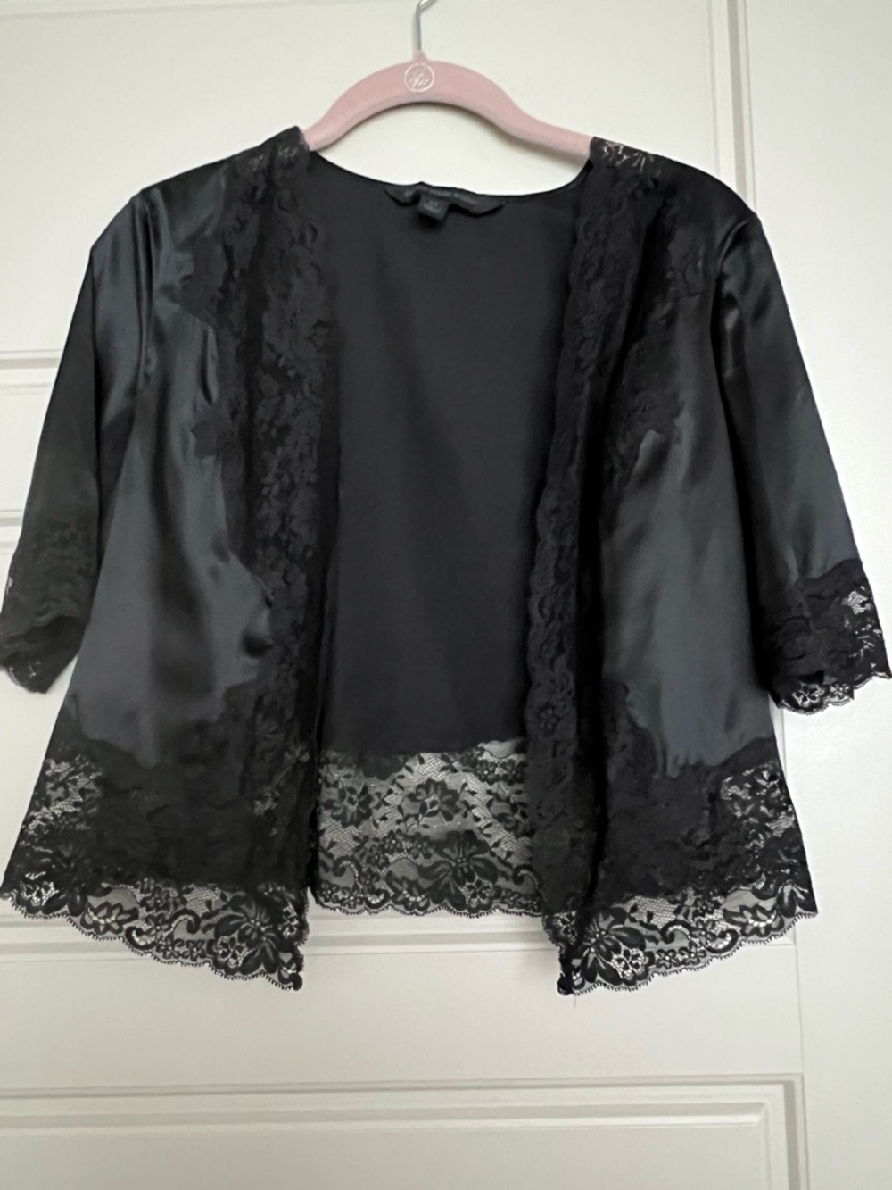 Express silk shrug